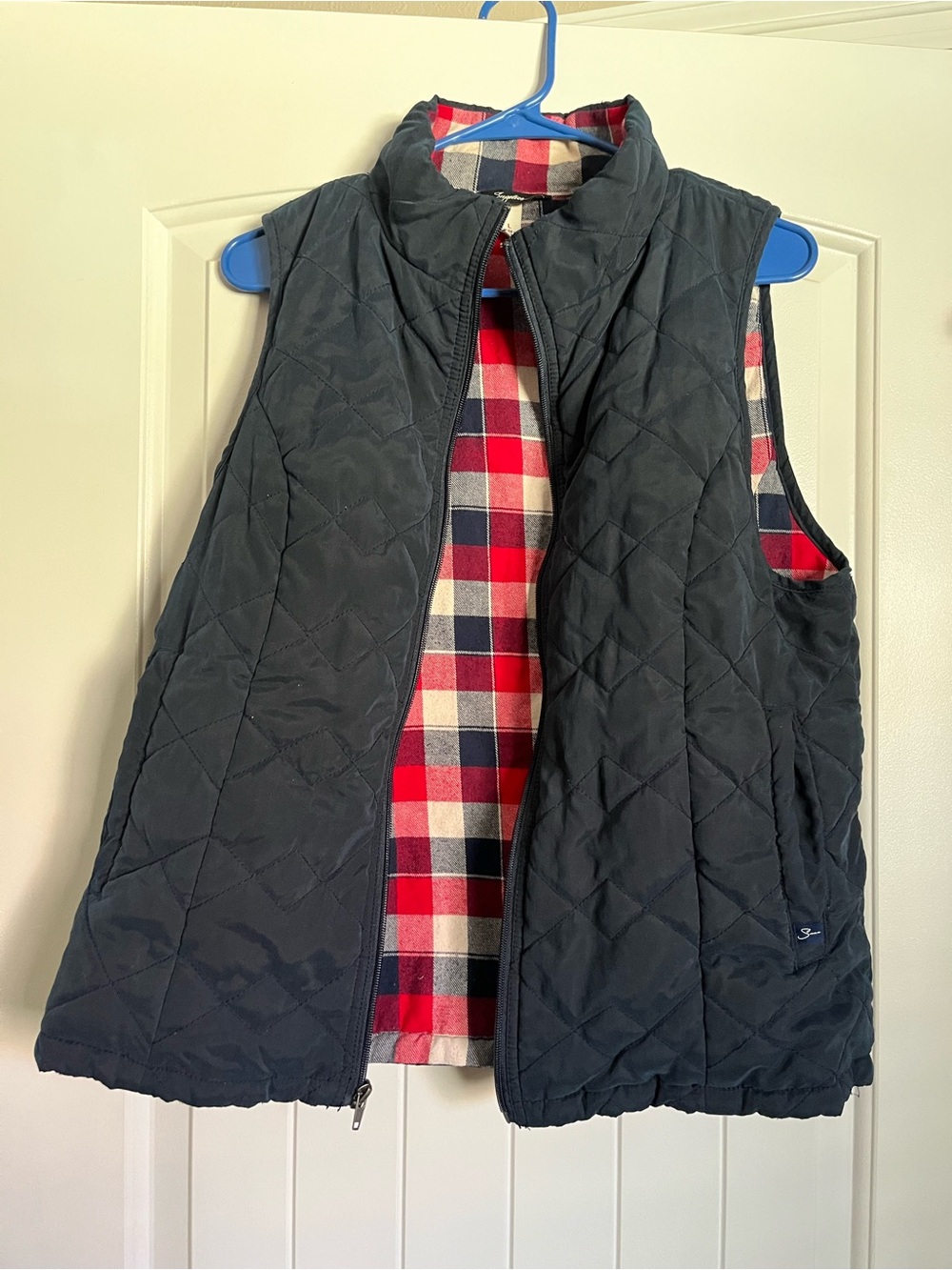 Women’s Plaid Vest - Layering